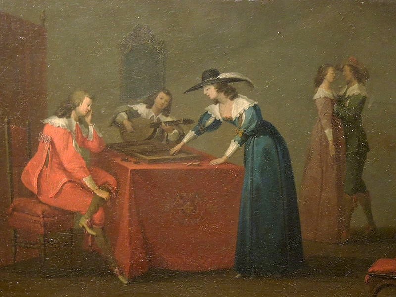 Due giovani e una signora